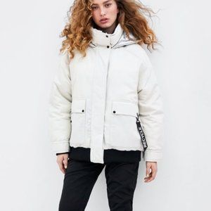 Zara recycled capsule padded bomber jacket